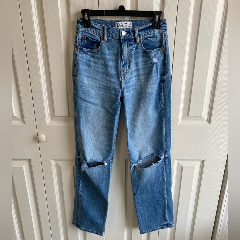 Daze denim straight leg jeans